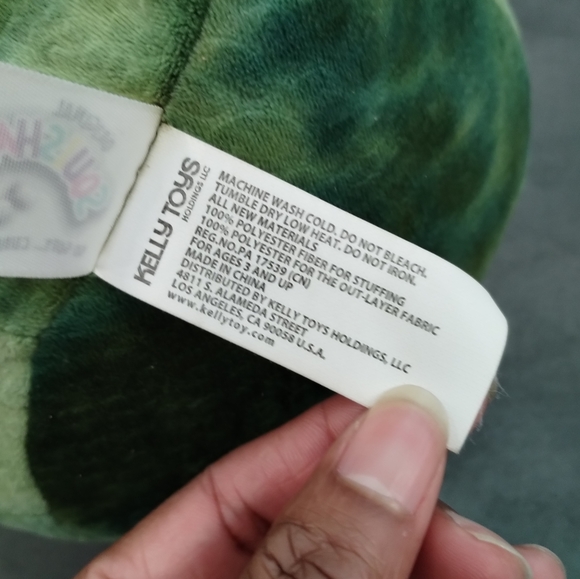 ✓Squishmallows 8” - "Archer the Green Textured Alligator" Plush Toy - KellyToy - Picture 11 of 11